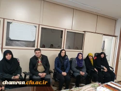 برگزاری جلسه تقدیر از همکاران خانم پردیس شهید چمران به مناسبت روز زن و ولادت حضرت فاطمه زهرا (س)   12