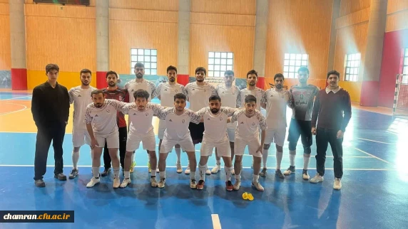 پیروزی تیم دانشگاه فرهنگیان مقابل دانشگاه شاهد در هفته دوم لیگ فوتسال منطقه یک