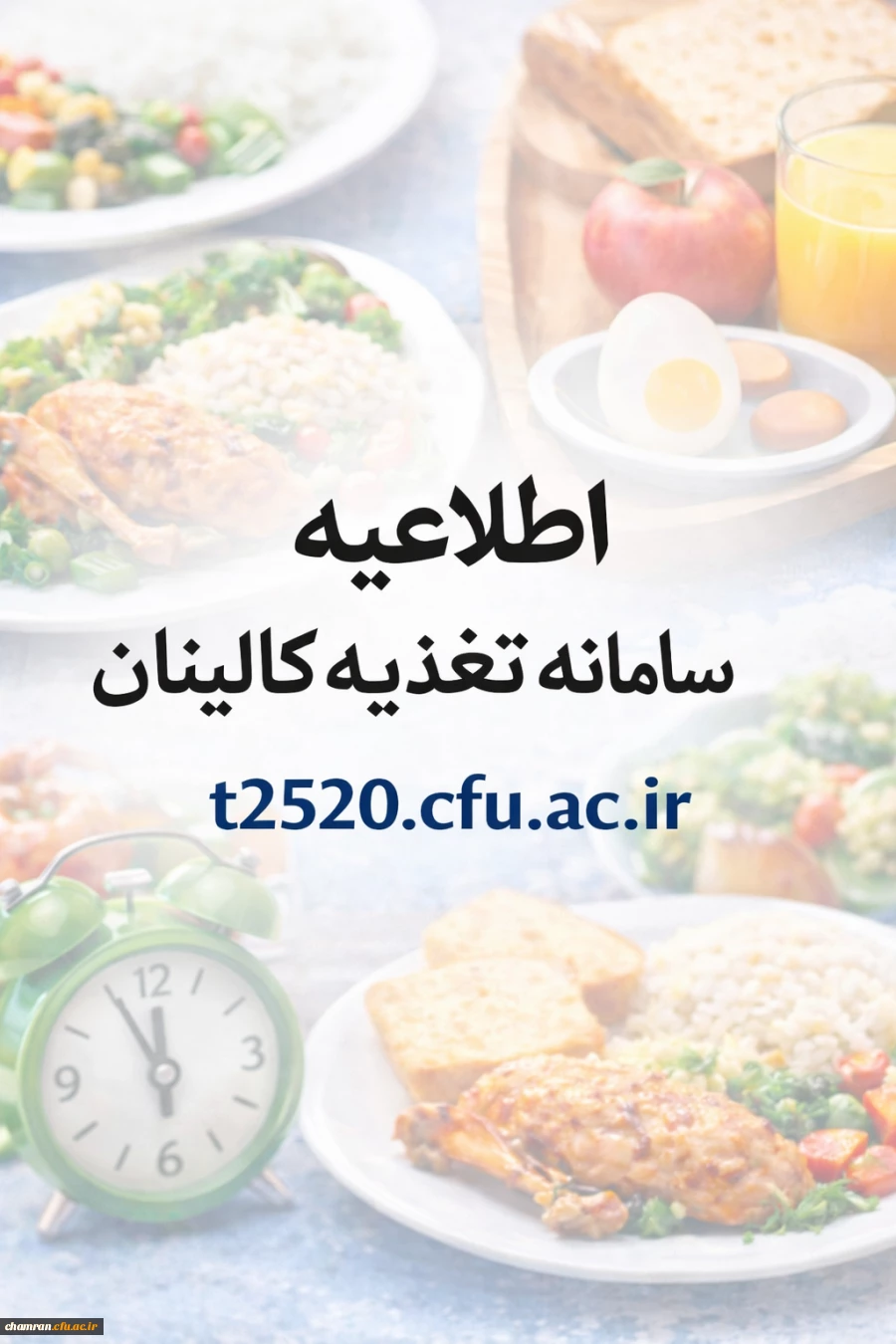 اطلاعیه سامانه تغذیه کالینان 2