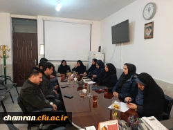 برگزاری جلسه شورای اداری دانشکده علوم انسانی شهید چمران  4