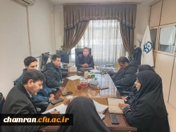 نشست هماهنگی برای برگزاری امتحانات و استقبال از دانشجویان 2