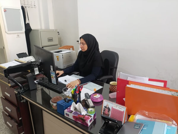 حضور تیم پشتیبانی ( آموزش، فناوری، حراست و خدمات )در ایام غیرحضوری و مجازی شدن امتحانات نیمسال اول ۴۰۴۱ در روز شنبه 4 بهمن ماه  3