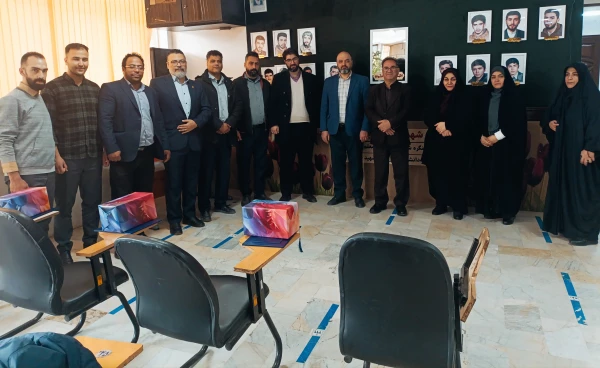 تقدیر از همکاران حفاظت فیزیکی،پردیس، شهید چمران 2