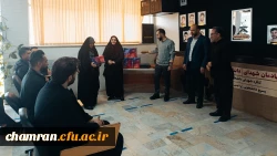 تقدیر از همکاران حفاظت فیزیکی،پردیس، شهید چمران 7