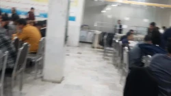 ورود وزیر آموزش و پرورش دکتر رضا مراد صحرایی به سالن غذاخوری